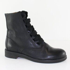 Chloe Leather Combat Style Boots Womens (EU 36/US 6)